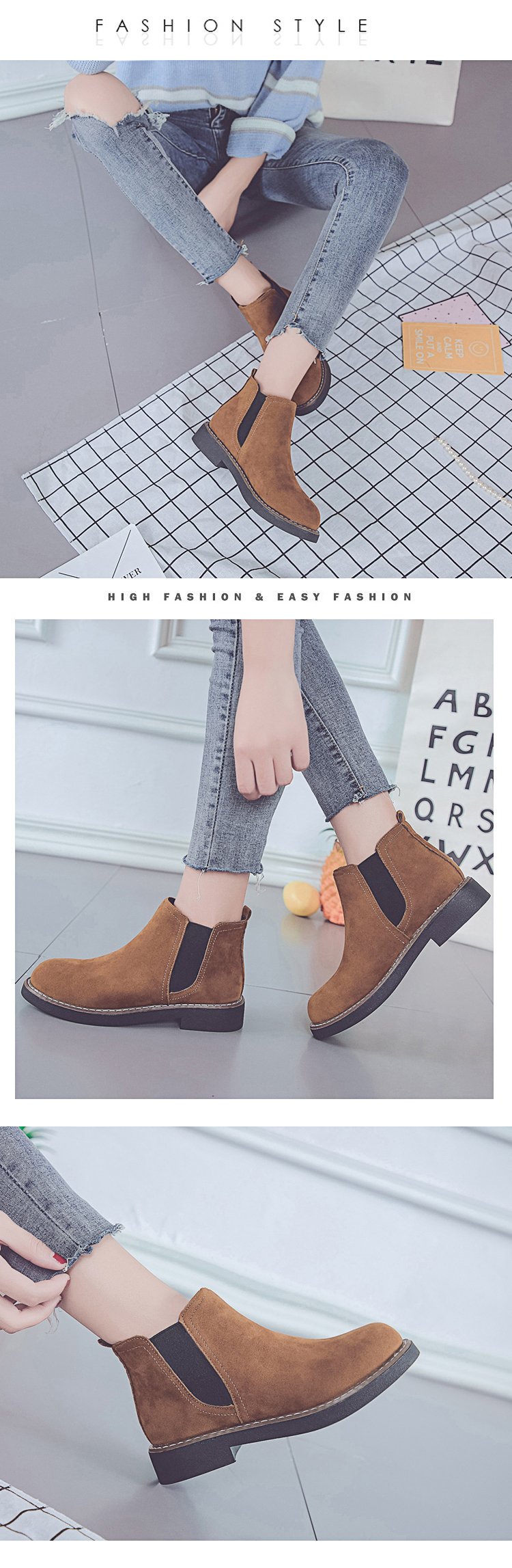 Bottes mi-saison femme OTHER en Caoutchouc - Ref 3250785 Image 9