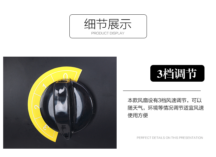 quạt pin Quạt sàn nhà gió lớn tường nhà máy mạnh thương mại siêu gió làm mát còi công nghiệp - Quạt điện