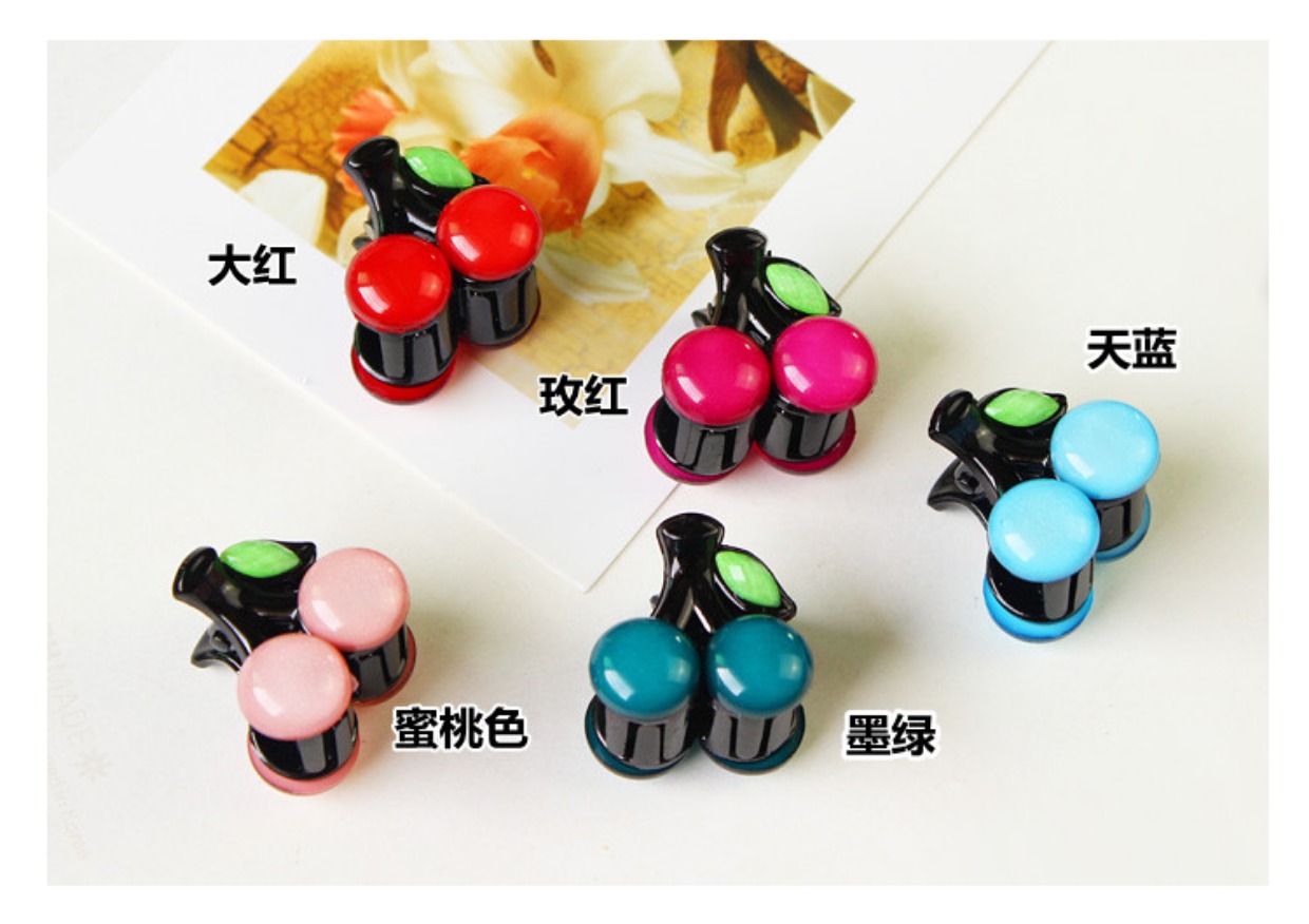 Kẹp tóc kẹp tiara clip nhỏ Phiên bản tiếng Hàn của Liu bên bờ biển Clip kẹp tóc trên clip bắt tóc trang sức ngọt ngào trâm cài tóc