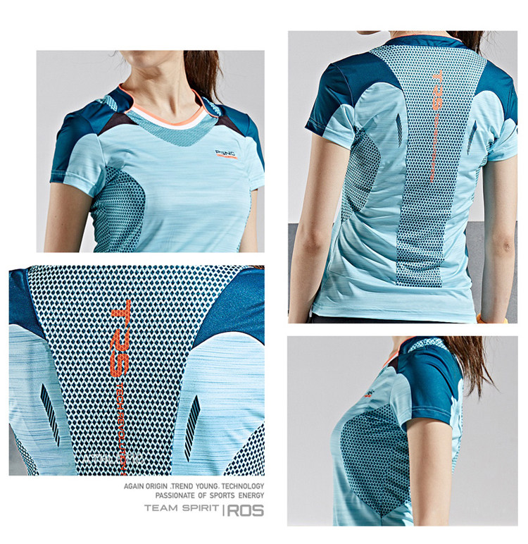 Spring and summer new badminton clothes men and women short sleeve kits dry clothes tennis jersey sports team clothes customized