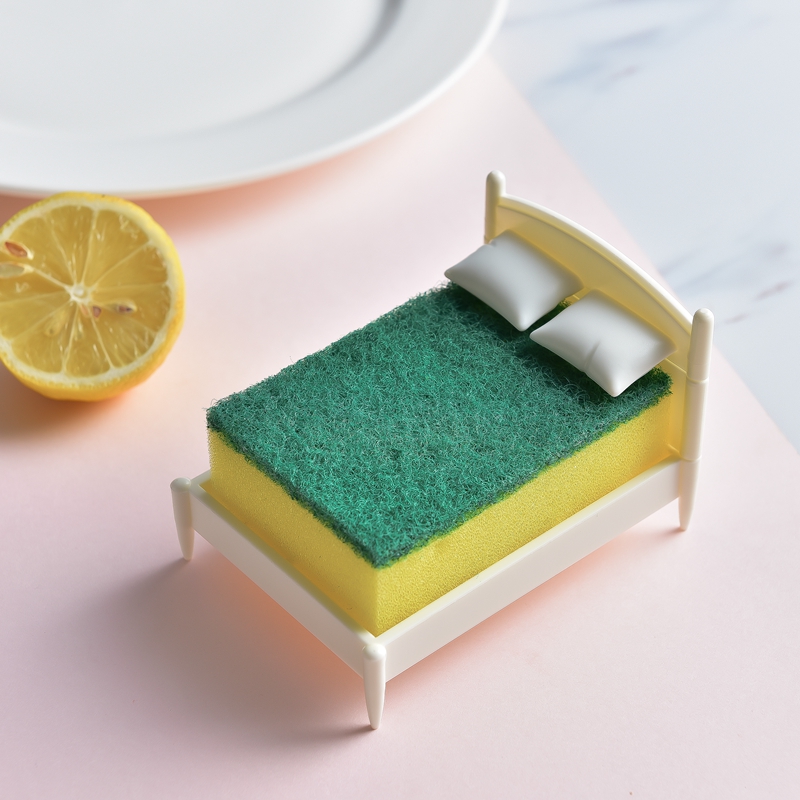 Xin Jagu Creative Bathtub Clean Ball Containing Layer Rack Steel Wire Ball Sponge Wipe Drain Shelf Baggy Cloth Contained Small Bed