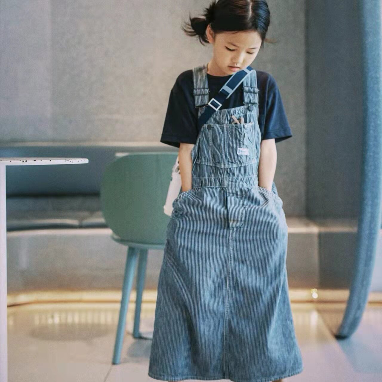 Spot 2022 Spring Summer Autumn Day Department Dd Girl Streak Retro Cuddling Bag Skirt
