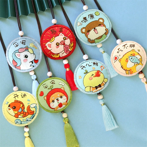 Защитный амулет ручной работы, набор материалов, с вышивкой, DIY, единорог, подарок на день рождения, для влюбленных