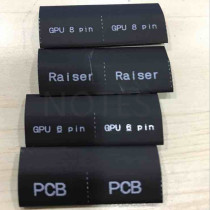 Printing heat shrinkable tube Custom printing label Heat shrinkable tube processing logo Heat shrinkable tube Environmental protection printing clear and non-fading