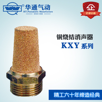 Copper sintered muffler FXS KXY-6-8-10-15-20-25-32-40-50 silencer warranty for one year