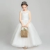 Trang phục dạ hội trẻ em hoa công chúa váy fluffy nhỏ chủ trang phục piano mô hình trang phục catwalk cô gái - Váy trẻ em cửa hàng quần áo trẻ em Váy trẻ em