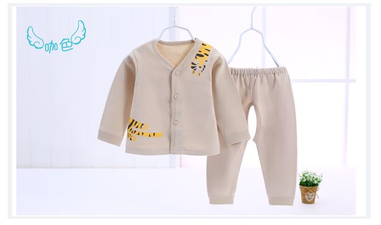 Đậu thận Dragons Nam Giới và Phụ Nữ Bé Bông Đồ Lót Đặt Sơ Sinh Mùa Thu Quần Áo Ngủ Quần Áo Trẻ Sơ Sinh Mùa Thu Quần Áo Nhà Dịch Vụ shop quần áo trẻ em đẹp
