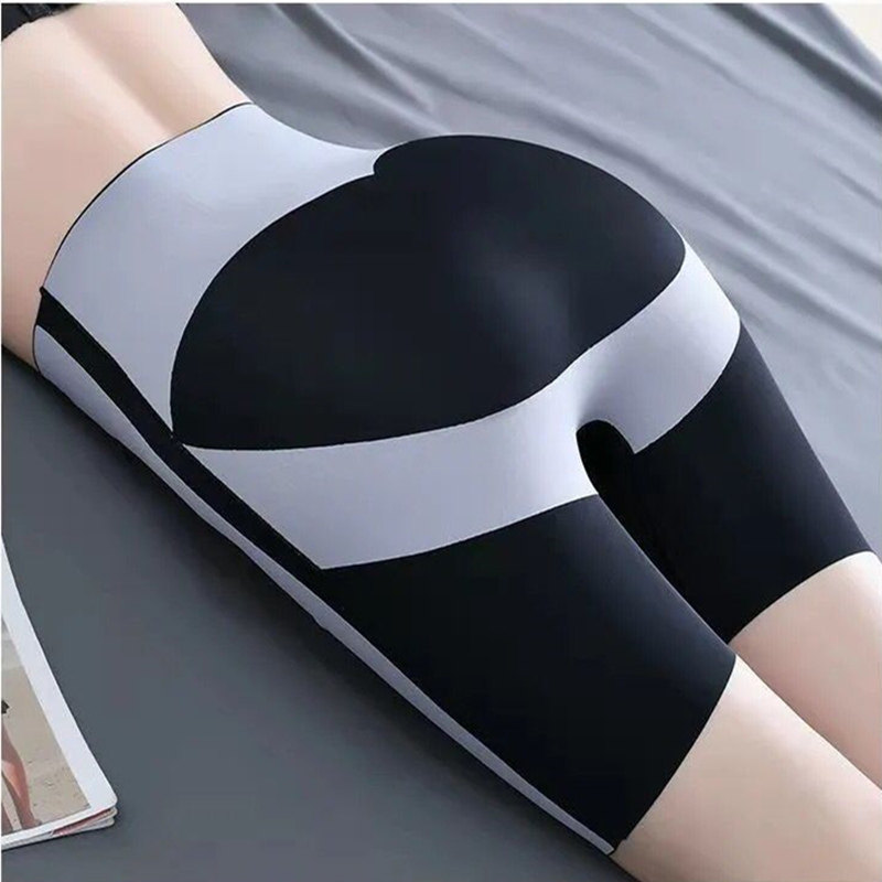 Corset pants, buttocks, waist, suspension pants, ice silk thin safety pants, no curling, stovepipe, Barbie, anti-glare, can be worn outside