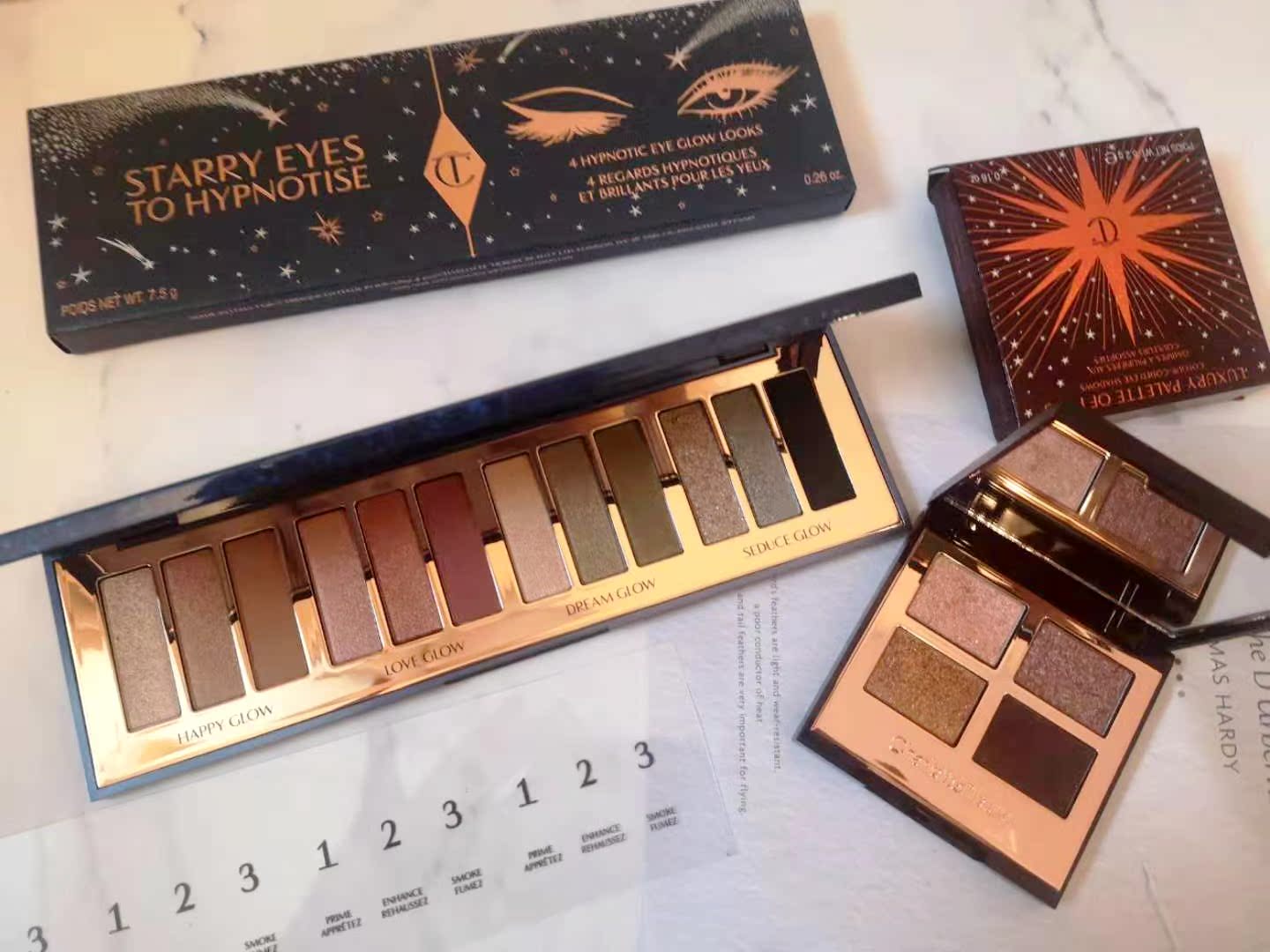 Spot CT Charlotte Tilbury 2019 Christmas Limited edition 12-color eyeshadow palette four colors