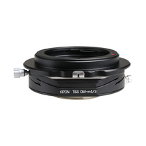 KIPON Olympus lenses turn micro4 3 cameras TS OM-M4 3 pan tilt shift shaft switching ring