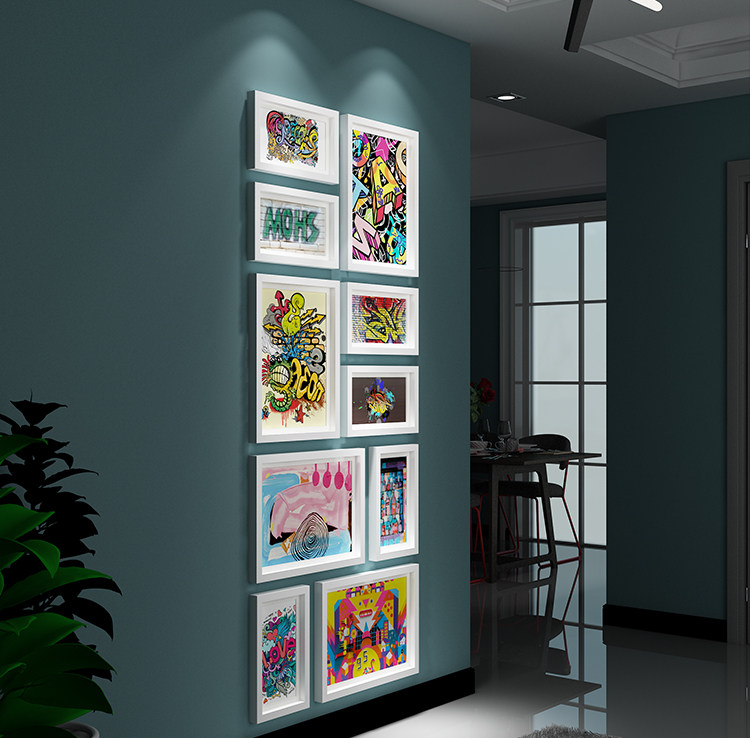 Фоторамка, современная и минималистичная настенная фотография из натурального дерева 