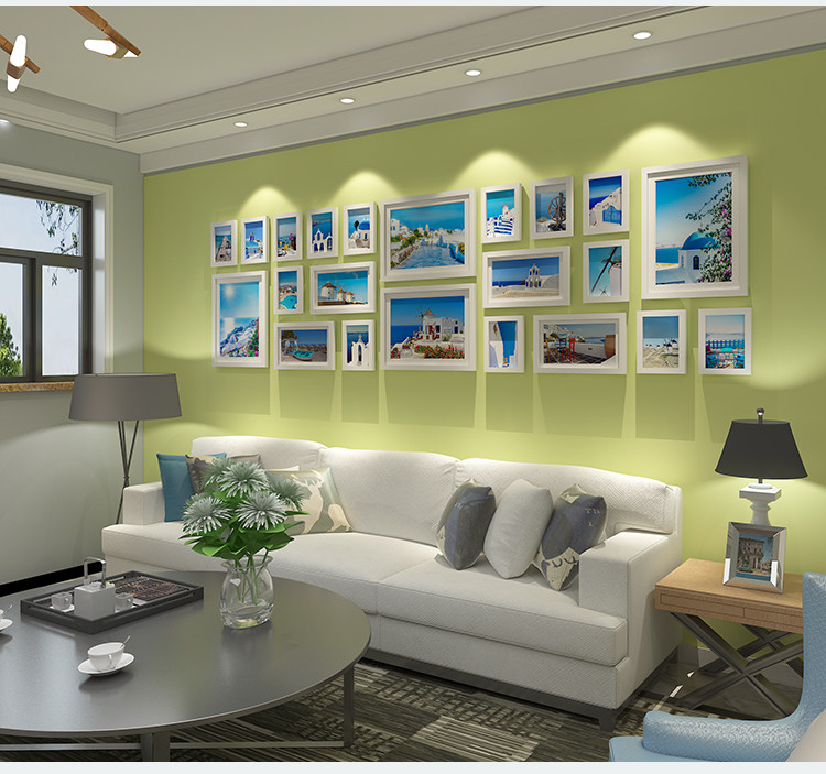 Нордический негабаритный фото стена клип декоративный подвеска гостиная никаких следов гвоздь фоторамка творческий стена стена сочетание фото стена 