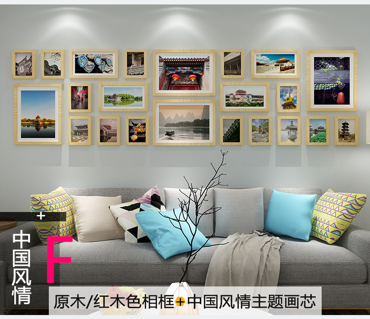 Нордический негабаритный фото стена клип декоративный подвеска гостиная никаких следов гвоздь фоторамка творческий стена стена сочетание фото стена 