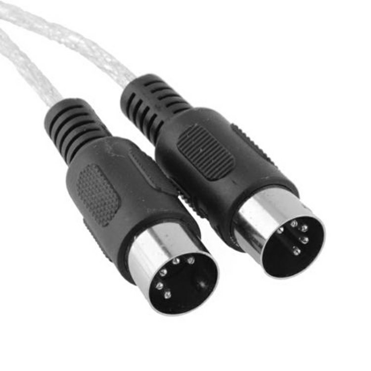 Aiken card âm thanh 5 chân Cáp MIDI 2 dây chuyền sản xuất nhạc cụ 5 chân 3 dòng midi bàn phím âm thanh - Nhạc cụ MIDI / Nhạc kỹ thuật số mic 2020