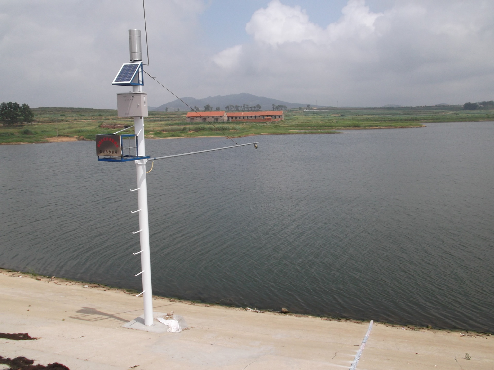 HY YDJ-5 Rainfall Water Gauge Ultrasonic Radar Water Level Integration Station Mountain Flood Warning Engineering-Taobao
