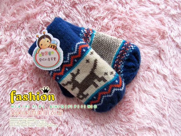 Gants pour enfants en de laine - Ref 2145371 Image 6