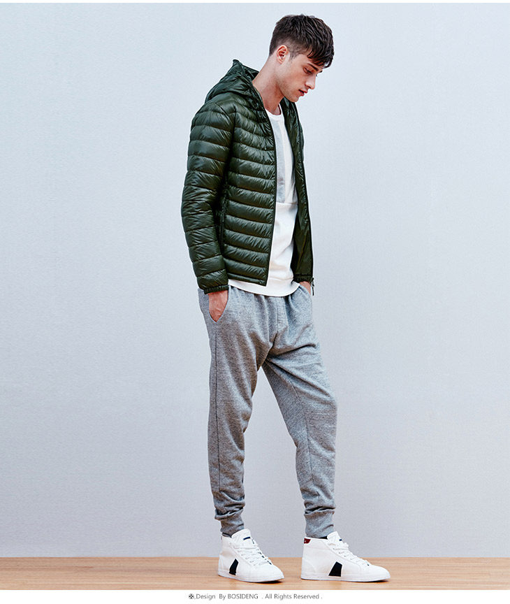 Blouson homme BOSIDENG    en Polyester - Ref 3120648 Image 25