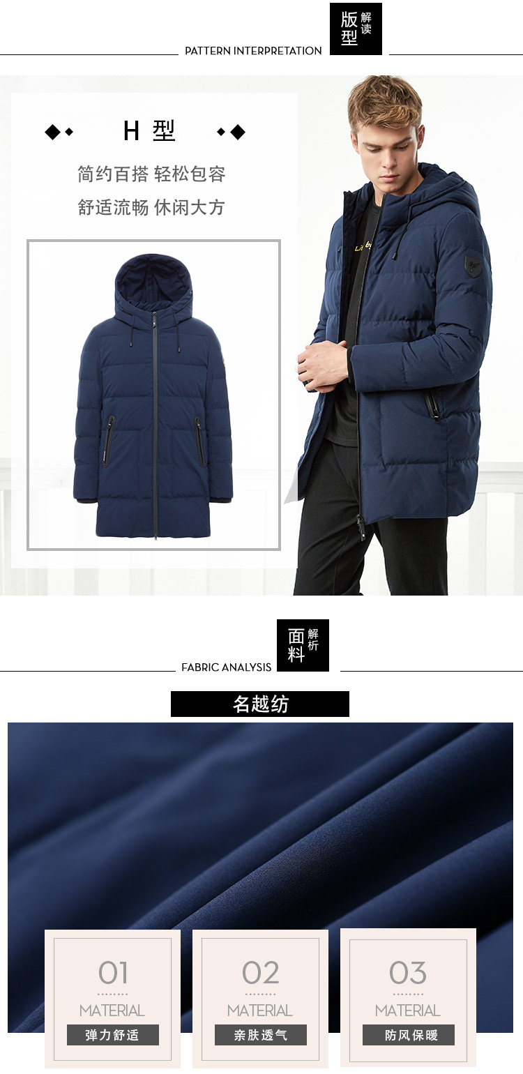 Blouson homme BOSIDENG    - Ref 3123379 Image 4