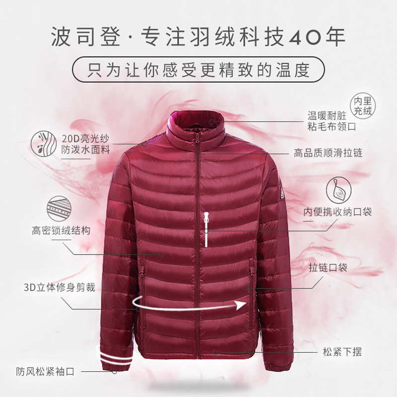 Blouson homme BOSIDENG    - Ref 3123254 Image 3