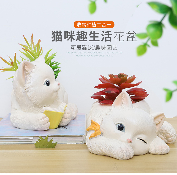 https://img.alicdn.com/imgextra/i1/2296399264/O1CN01wZLUqk2IIxlx1t0rR_!!2296399264.jpg 花盆多肉花盆套裝組合新款爆盆可愛動物造型貓咪大號創意卡通個性盆栽盆