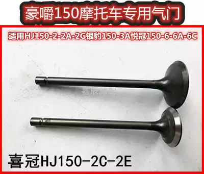 Applicable to Haojue HJ150-2-2A Valve Silver Leopard HJ150-3-3A Yueguan HJ150-6-6A Locomotive Valve