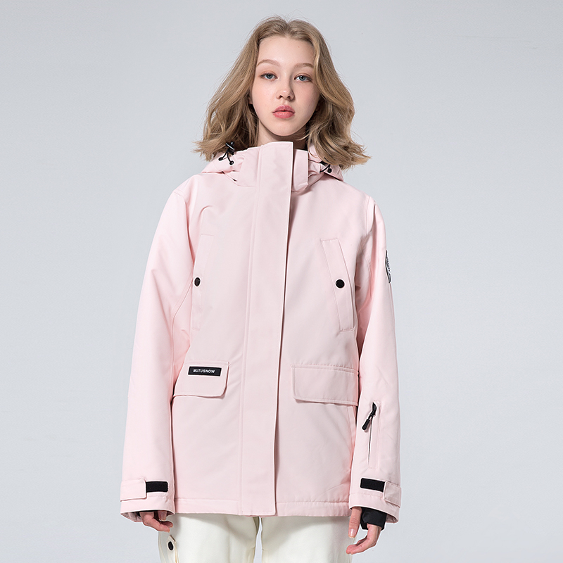 @2022 New ski suit women's coat Korea's bi - board double plate wind and waterproof warm and cotton coat wear skiing winter