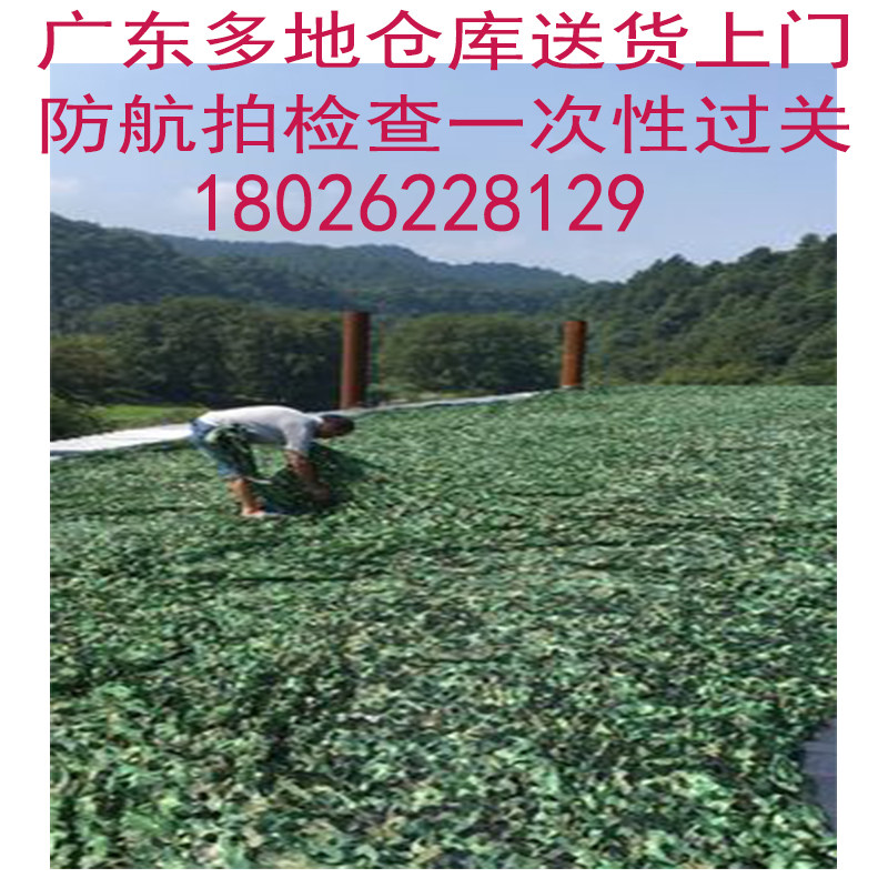 Guangzhou spot anti-shooting camouflage camouflage environmental protection cover outdoor sunscreen green mountain anti-counterfeiting net