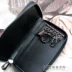 Zhuo Fan Armani Leather Men Key Bag Coin Purse nam Zipper Bag Keychain Car Lock Buckle Bag