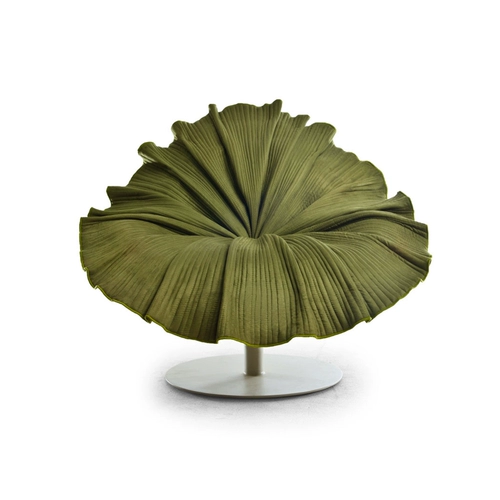 Дизайнерский современный и минималистичный диван для отдыха, в цветочек