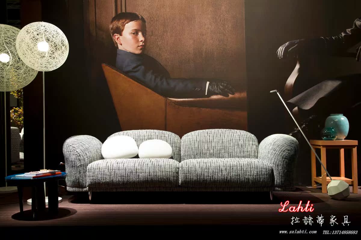 CLOUD SOFA sofa mây thời trang cá tính giải trí sofa mô hình phòng bán hàng văn phòng văn phòng sáng tạo - Đồ nội thất thiết kế sofa gỗ