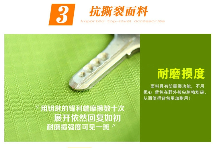 Leo núi Khỉ ngoài trời Đa chức năng Đi bộ leo núi Túi thể thao Giải trí Ba lô Ba lô công suất lớn - Ba lô