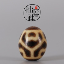 Original Tibetan Longevity Lotus Dalo Dzi Beads Pure Dzi Beads Buddha Beads Multi-treasure Bracelets and Bead Accessories