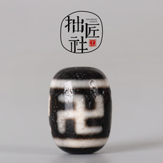 Украшения на руку 西藏万字天珠配饰 藏传一眼天珠 佛珠念珠手串顶珠腰珠多宝串配珠