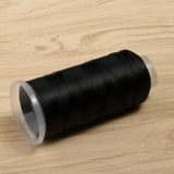 Высокопрочная нить 150D*3, черная и белая трехпрядная нить, нить для шитья кожаных петель, нить для шитья из полиэфирного волокна, нить для накладного пуховика