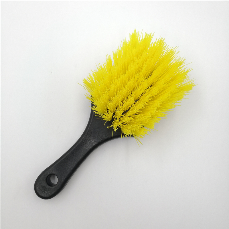Car tire wheel steel Ling foot pad cleaning brush household kitchen bathroom sanitary cleaning hard brush tool