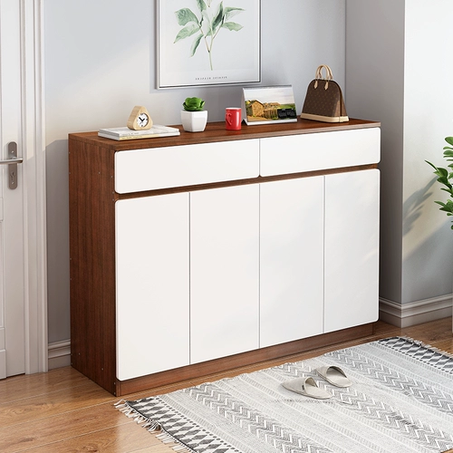 Шкаф для обуви Современный минимальный домашний дверь с высоким содержанием капота