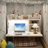 Компьютерные настольные кровати настольный колледж Студент Студент общежитие артефакт спальня складной стол подвесной столик подвесной ноутбук маленький стол