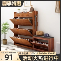 Домашние дверь поворот обувной шкаф Ультра -тщательно сэкономить пространство Большой -каплей крыльца экономика шкафа простые хранения хранения шкаф