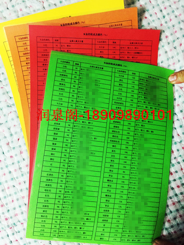 Gold and silver production k gold ratio color gold formula k gold formula hanging water gold measurement formula