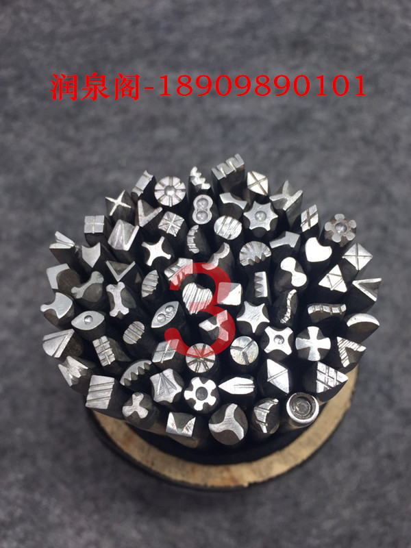 Chisel carving knife chisel engraving tool chisel flower chisel silver hand-carved silver gold and silver making tools flower chisel C