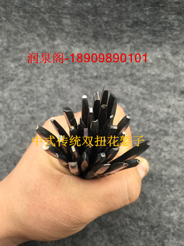 Chisel knife) Chisel) Handmade silver) Engraved silver) Chisel nail) Chisel tutorial) Double twist flower 30