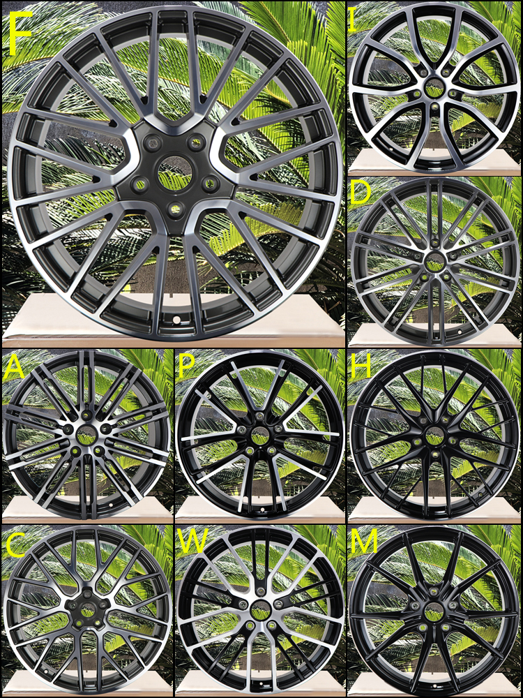 18 19 20 21 Áp dụng inch Cayenne Parra Meira 718 macan Touareg Q7 giả mạo trung tâm 911