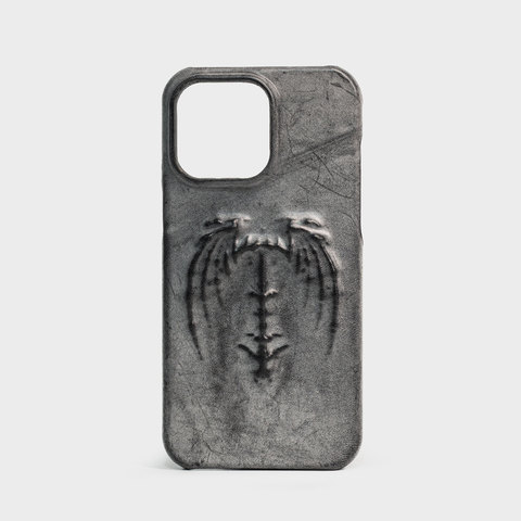 Dark Gothic Winged Creature Pro/Plus/Max/Air – 17, 16, 15, 14, 13 iPhone Case