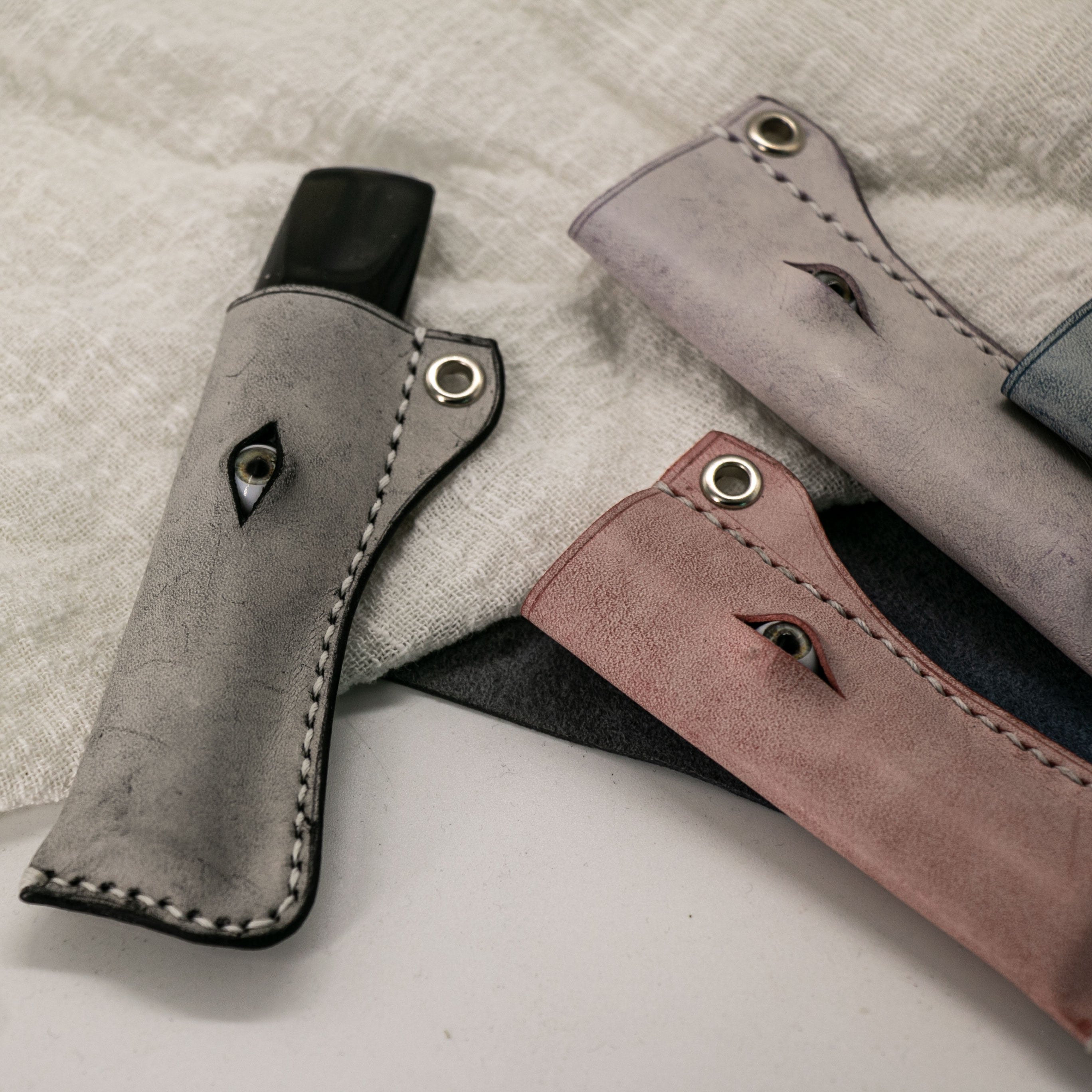 Electronic device Smoke protective sheath Creative dermis small smoke cover suitable for leather sheath relx Please for four generations of five generations