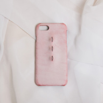 Pink handmade eyes really apply to xr Apple 8plus girl heart iPhone xsmax phone case bjd