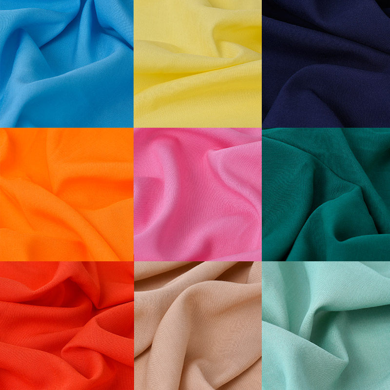 Pure colour man cotton cloth material baby cotton silk cloth material baby artificial cotton cloth Mian silk summer clothing fabric