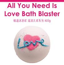 United Kingdom(bomb cosmetics)Only for love essential oil bath ball Rose essential oil moisturizing moisturizing 160g