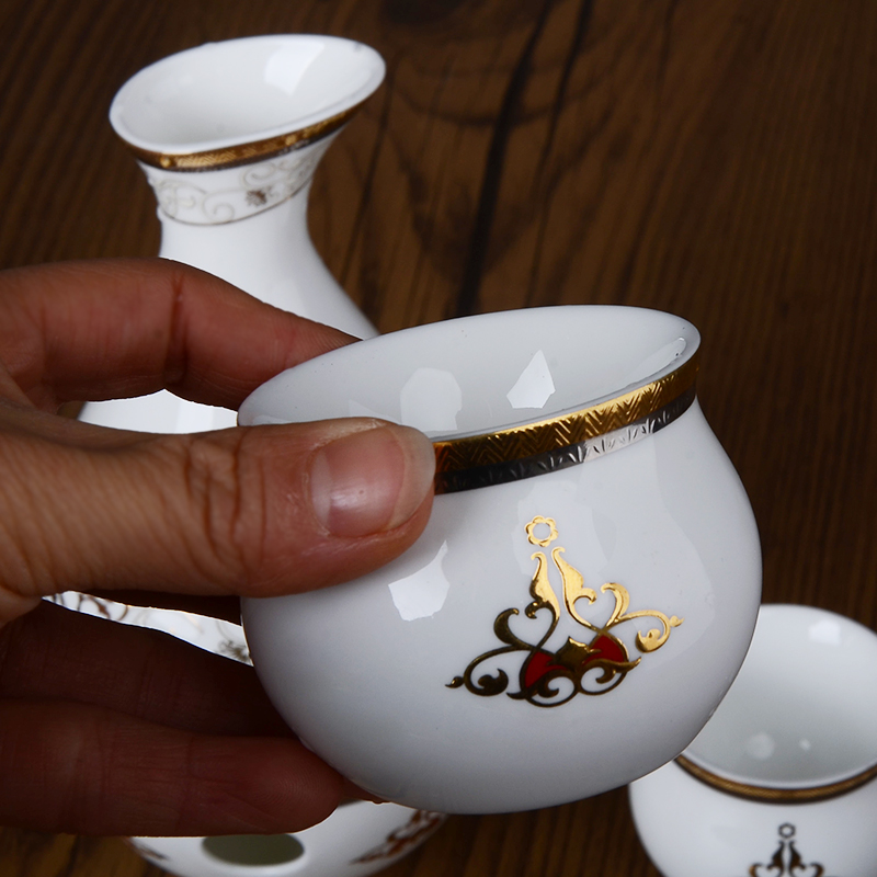 Princess I warm hip Japanese candlesticks heating household ipads China wine set temperature hot hip ceramic pot of yellow rice wine