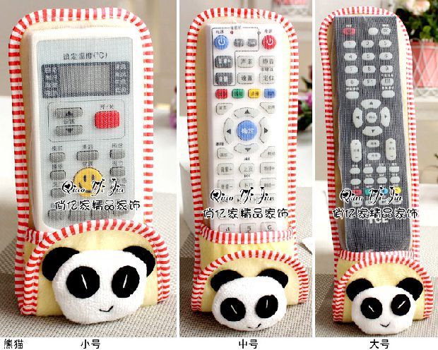 4 bộ vải điều khiển từ xa TV bộ điều hòa từ xa dễ thương trong suốt - Bảo vệ bụi bao trùm máy giặt