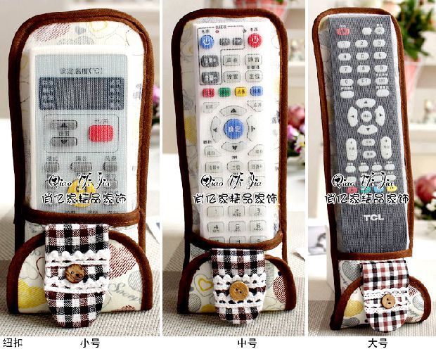4 bộ vải điều khiển từ xa TV bộ điều hòa từ xa dễ thương trong suốt - Bảo vệ bụi bao trùm máy giặt
